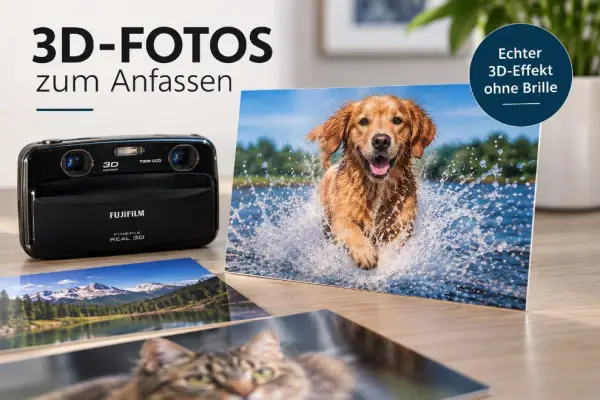 3D-Fotos drucken – ein besonderes Fotoerlebnis ohne 3D-Brille