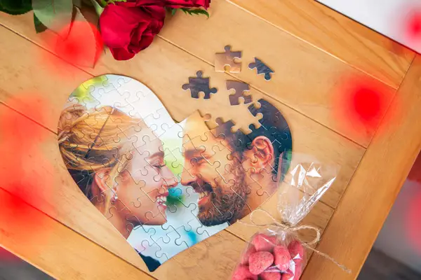 Fotopuzzle Herz