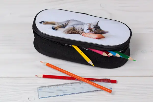 Stiftetasche mit Foto