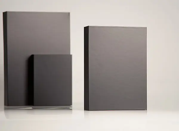 Fotobox Schwarz 22x16x3,8 cm