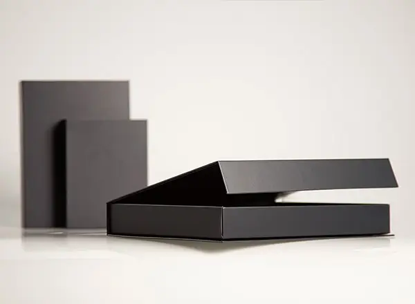 Fotobox Schwarz 30x21x3,8 cm