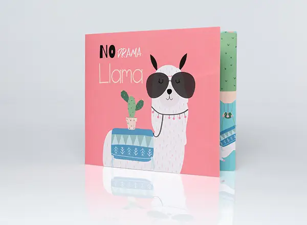 Fotomappe Lama