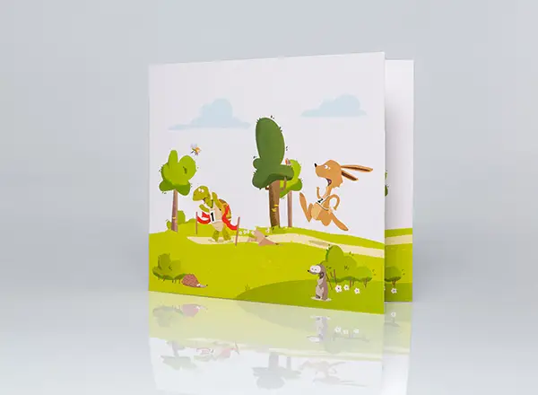 Fotomappe Wettlauf