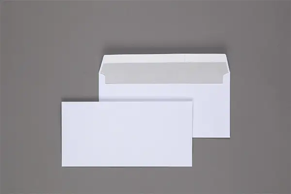 Umschlag 110 x 220 mm - Weiß