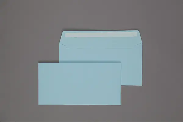 Umschlag 110 x 220 mm - Blau