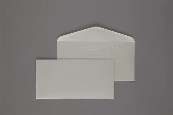 Umschlag 110 x 220 mm - Silber