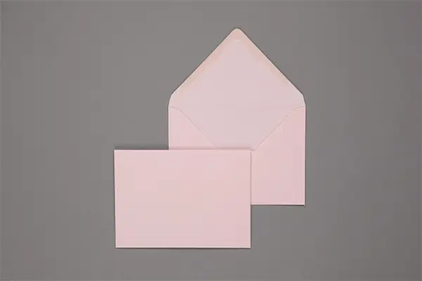 Umschlag 114 x 162 mm - Rosa
