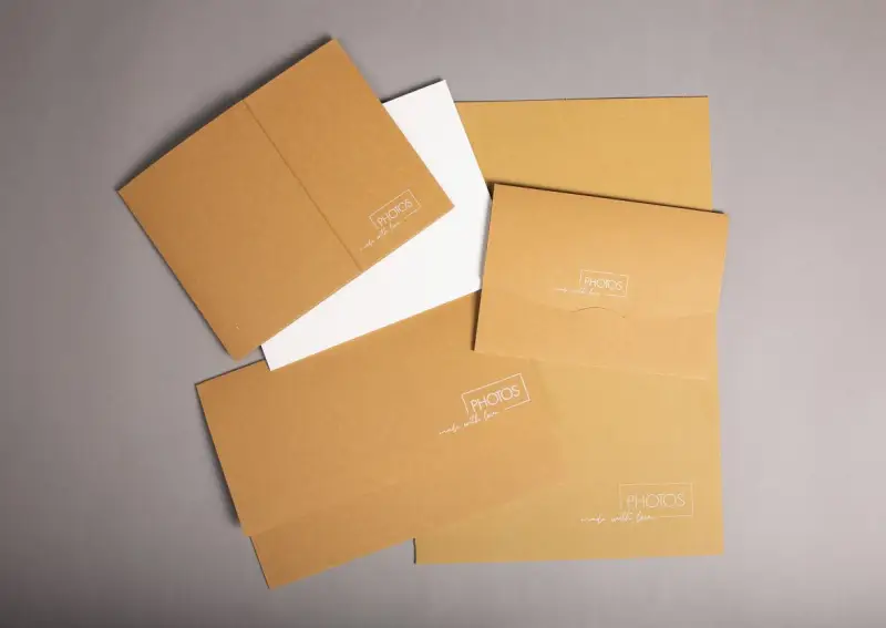 Fotomappen aus Naturkarton – hochwertige Bildverpackungen für Fotografen – Bild 1