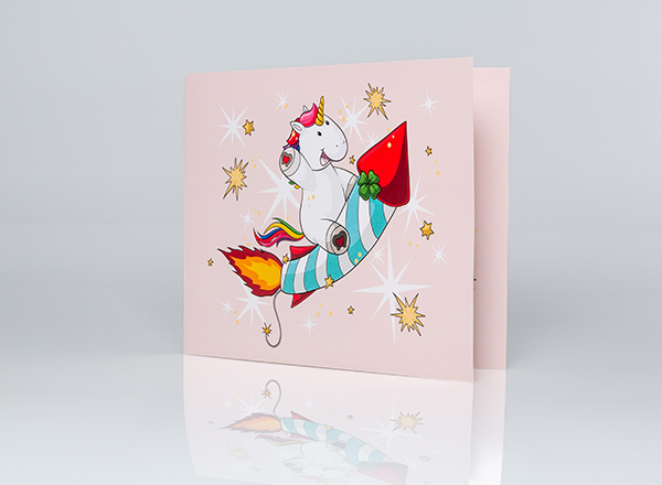 Fotomappe Einhorn