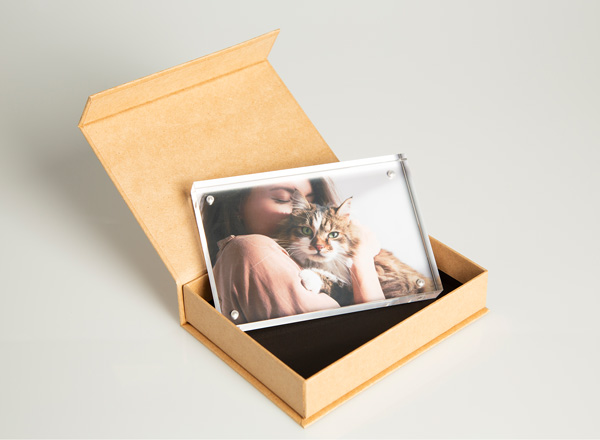 Fotobox Naturbraun 16x12x3cm