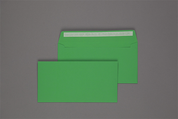 Umschlag 110 x 220 mm - Grün
